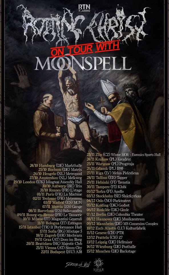 On tour with Moonspell