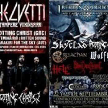 Rotting Christ appearances at European Festivals 2017