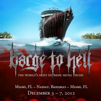 Rotting Christ on board Barge to Hell!