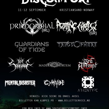 Rotting Christ to headline first day of southern discomfort festival Norway